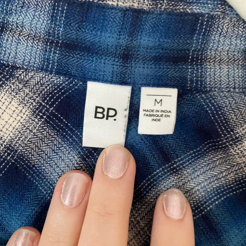 BP | Plaid Flannel | M - Picture 6 of 7